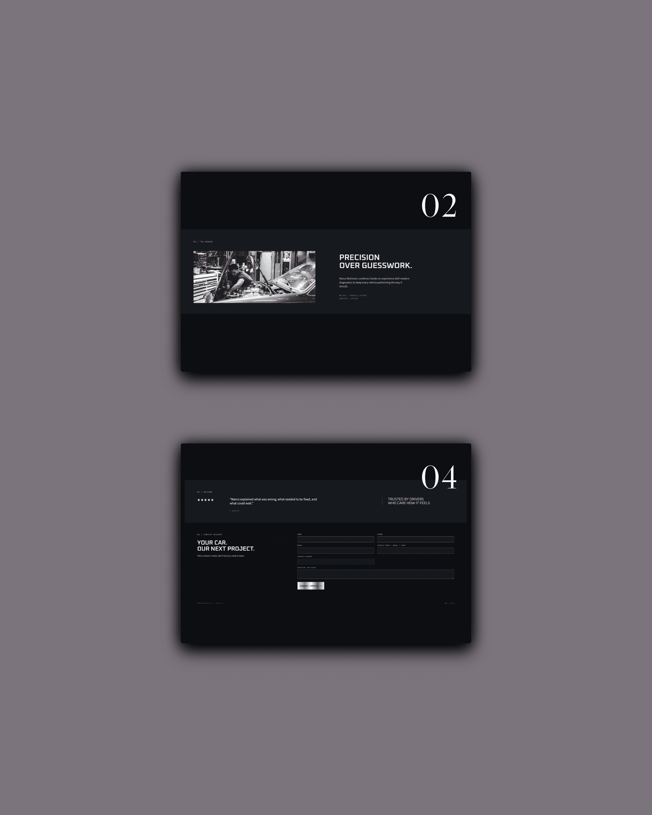 MARCO MECHANIC — visuel 03